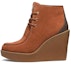 Buy (W) MICHAEL KORS Rye Boot Tumit Suede Berenda Wanita 'Coklat' 40F3RYME6S0230