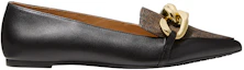 Order (W) MICHAEL KORS Scarlett Ballet Flat 'Hitam dan Cokelat' 40F1SCFP1L007