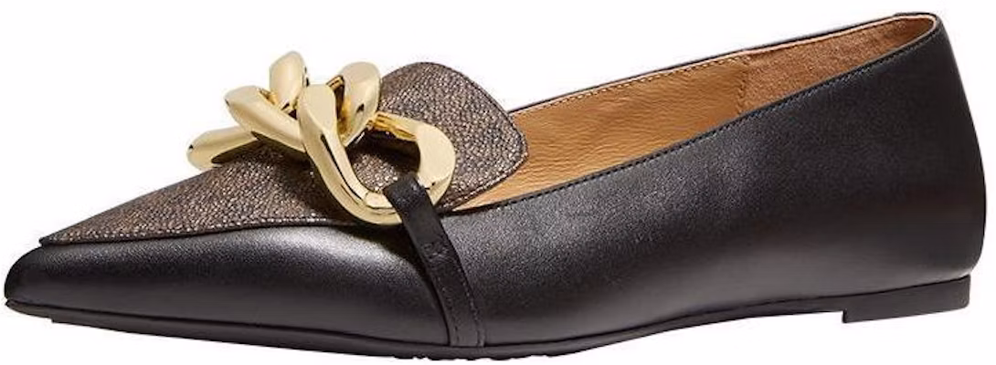 (W) MICHAEL KORS Scarlett Ballet Flat 'Hitam dan Cokelat' 40F1SCFP1L007 Shop (W) MICHAEL KORS Scarlett Ballet Flat 'Hitam dan Cokelat' 40F1SCFP1L007