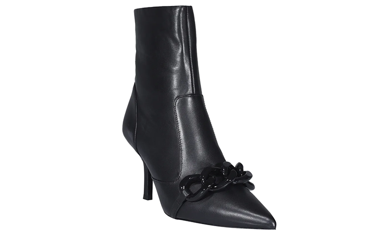 (W) MICHAEL KORS Scarlett Leather Boot 'Black' 圖 2