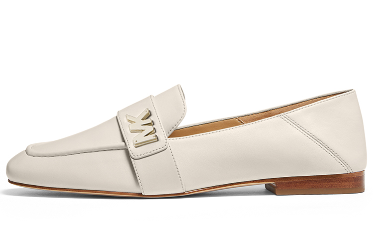 (W) MICHAEL KORS Sidney Flat 'Light Cream'