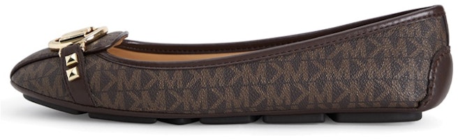 (Women) MICHAEL KORS Slip-On 'MK Logo Deep Brown' 49T8FUFR1B200 (Women) MICHAEL KORS Slip-On 'MK Logo Deep Brown' 49T8FUFR1B200
