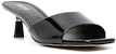 (W) MICHAEL KORS Kasut Tumit Blok Square-Toe 5.5cm 'Hitam Klasik' 40R3AMMS1A001