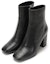 Lookbook (W) MICHAEL KORS Sepatu Boot Hak Tinggi Square Toe 'Kulit Hitam' 40F0MRHE5L