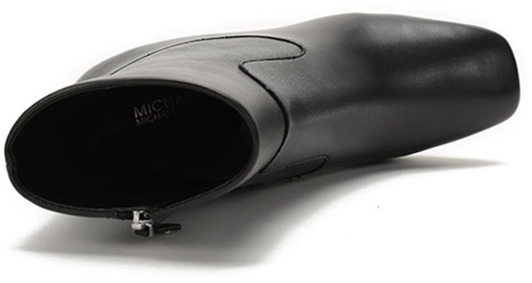 (W) MICHAEL KORS Sepatu Boot Hak Tinggi Square Toe 'Kulit Hitam' 40F0MRHE5L Purchase (W) MICHAEL KORS Sepatu Boot Hak Tinggi Square Toe 'Kulit Hitam' 40F0MRHE5L