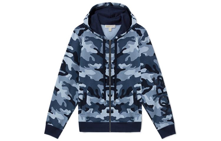 (Women) MICHAEL KORS SS22 Camouflage Print Hoodie in Camo Color MU150BE38S424