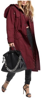 (W) MICHAEL KORS SS23 Parka con Capucha y Cintura Ajustada Color Sólido. MF1202IDTY-649 Order (W) MICHAEL KORS SS23 Parka con Capucha y Cintura Ajustada Color Sólido. MF1202IDTY-649