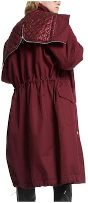 (W) MICHAEL KORS SS23 Parka con Capucha y Cintura Ajustada Color Sólido. MF1202IDTY-649 Lookbook (W) MICHAEL KORS SS23 Parka con Capucha y Cintura Ajustada Color Sólido. MF1202IDTY-649