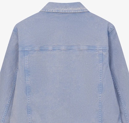 (Women) MICHAEL KORS SS24 Light Blue Denim Jacket with Single Button Closure. MS41059E72-424 Cheap (Women) MICHAEL KORS SS24 Light Blue Denim Jacket with Single Button Closure. MS41059E72-424