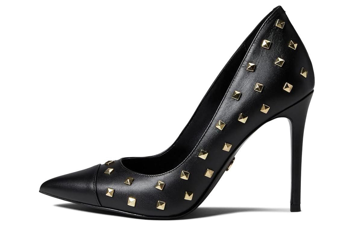 (Women) MICHAEL KORS Studded Leather High Heel 'Black' 40R2KEHP1L0001