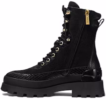 (Women) MICHAEL KORS Suede Comfort Lace-Up Booties 'Black' 40F3RWFE8S (Women) MICHAEL KORS Suede Comfort Lace-Up Booties 'Black' 40F3RWFE8S
