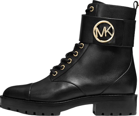 (Women) MICHAEL KORS Tatum Zip Leather Bootie 'Black' 40F0TAFB5L Buy (Women) MICHAEL KORS Tatum Zip Leather Bootie 'Black' 40F0TAFB5L