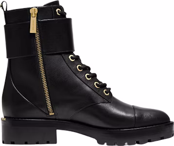 Lookbook (W) MICHAEL KORS Botas Tatum Zip de Cuero 'Negro' 40F0TAFB5L