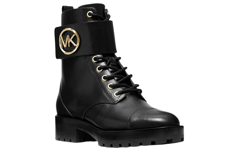 Lookbook (W) MICHAEL KORS Botas Tatum Zip de Cuero 'Negro' 40F0TAFB5L