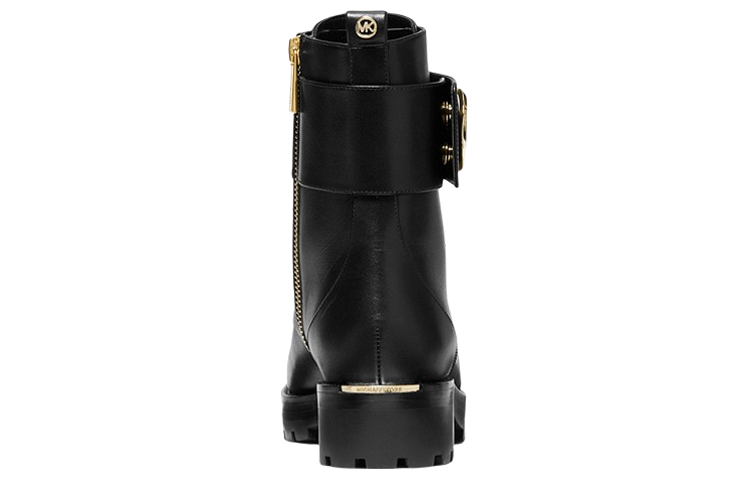 Shop (W) MICHAEL KORS Botas Tatum Zip de Cuero 'Negro' 40F0TAFB5L