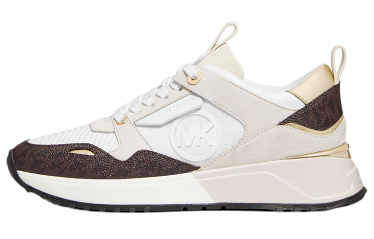 (W) MICHAEL KORS Theo Low-Top Sneaker 'White'