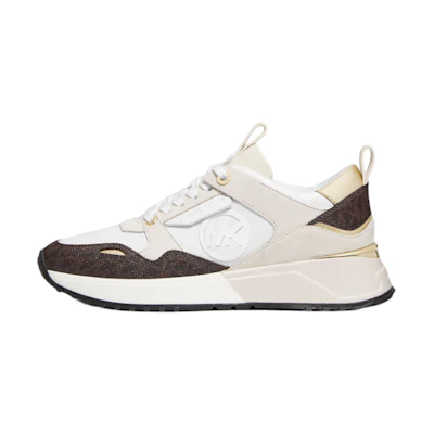 (W) MICHAEL KORS Theo Low-Top Sneaker 'White'