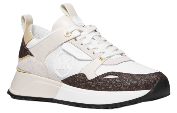 (W) MICHAEL KORS Theo Low-Top Sneaker 'White' 圖 3