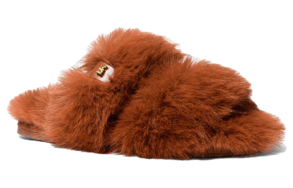 (W) MICHAEL KORS Tula Open-Toe Slide 'Brown' 圖 3