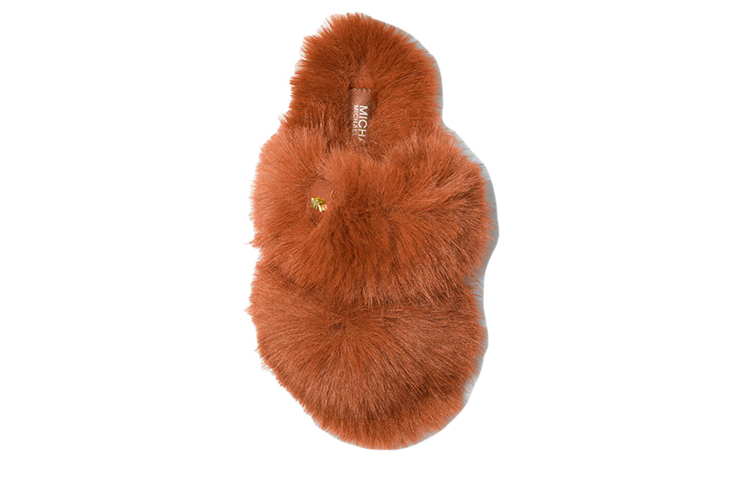 (W) MICHAEL KORS Tula Open-Toe Slide 'Brown' 圖 4