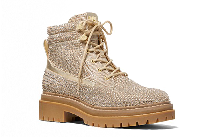 (W) MICHAEL KORS Turner Short Boot 'Crystal Embellishments - Brown' 圖 2