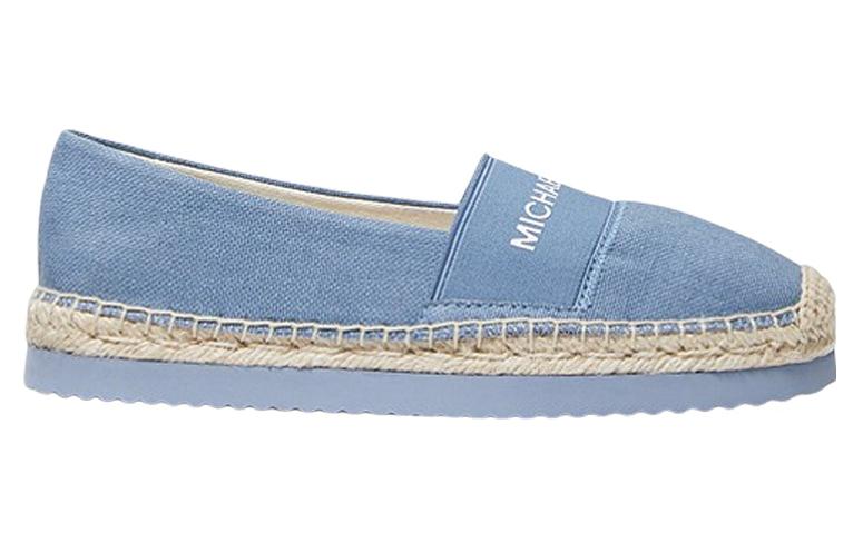 (W) MICHAEL KORS Vicky 'Blue Logo Canvas Espadrille' 圖 2