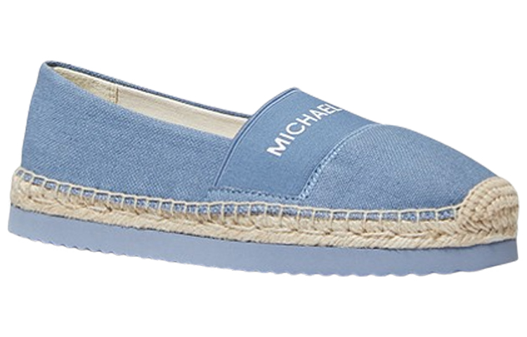 (W) MICHAEL KORS Vicky 'Blue Logo Canvas Espadrille' 圖 3
