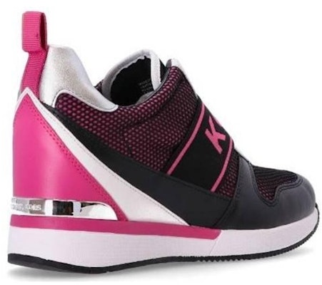 (W) MICHAEL KORS Wedge Sneaker 'Hitam Merah Jambu' 43R3MVFP2D606 Shop (W) MICHAEL KORS Wedge Sneaker 'Hitam Merah Jambu' 43R3MVFP2D606