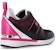 (W) MICHAEL KORS Wedge Sneaker 'Hitam Merah Jambu' 43R3MVFP2D606