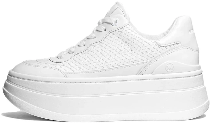 (Women) Michael Kors White Platform Sneakers - Casual, Stylish, Comfy & Durable. 43R4HYFS2E1999 Buy (Women) Michael Kors White Platform Sneakers - Casual, Stylish, Comfy & Durable. 43R4HYFS2E1999