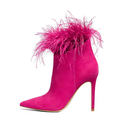 (W) MICHAEL KORS Whitney Bootie 'Pink Suede'