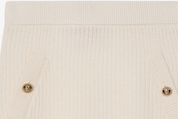 (W) 迈克高仕女士纯色A字纽扣设计针织休闲裙 MS470ELCSN-609 4