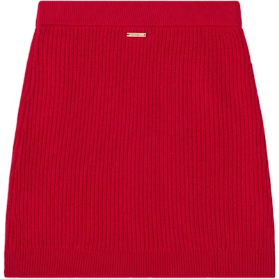 (W) 迈克高仕女士纯色A字纽扣设计针织休闲裙 MS470ELCSN-609 Lookbook (W) 迈克高仕女士纯色A字纽扣设计针织休闲裙 MS470ELCSN-609