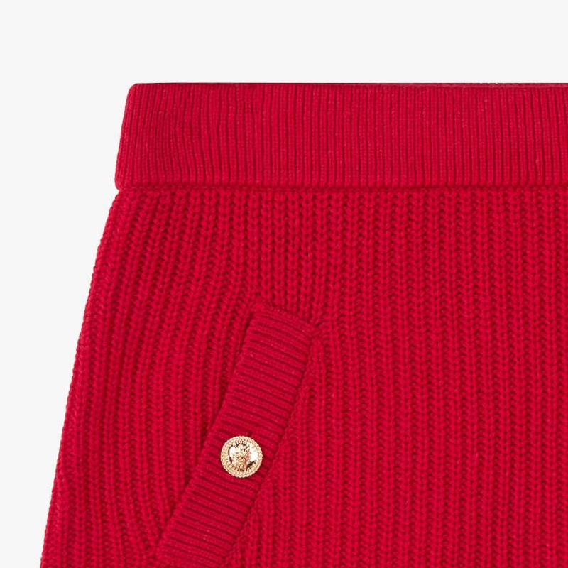 Purchase (W) 迈克高仕女士纯色A字纽扣设计针织休闲裙 MS470ELCSN-609