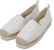 (Women) MICHAEL KORS Woven Flat 'Optic White' 40S1LNFP2D-OPTIC-WHITE