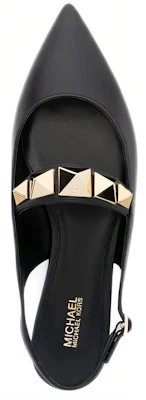 (W) MICHAEL KORS Wren Sandal Kulit Hitam Bertabur Stud 40S2WFRG1L001 Lookbook (W) MICHAEL KORS Wren Sandal Kulit Hitam Bertabur Stud 40S2WFRG1L001