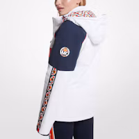Purchase (W) Michael Kors x Ellesse 拼接拉鍊連帽外套 白藍色 SS22 系列 MR320AJ8801999