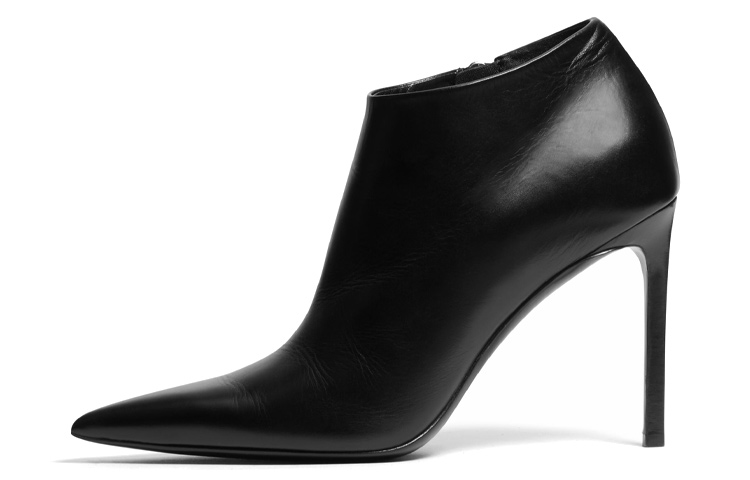 (W) MICHAEL KORS Yasmine 'Black Side-Zip'