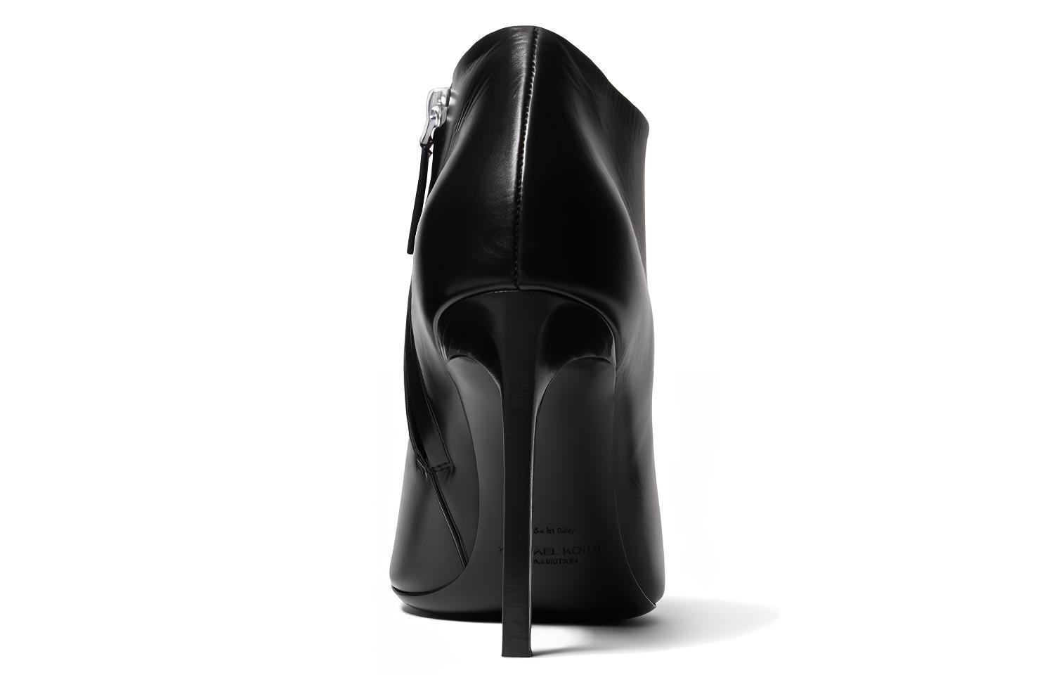 (W) MICHAEL KORS Yasmine 'Black Side-Zip' 圖 4