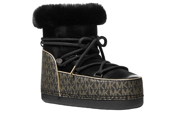 (W) MICHAEL KORS Zelda Boots 'Fashion Thick Sole Black' 圖 2