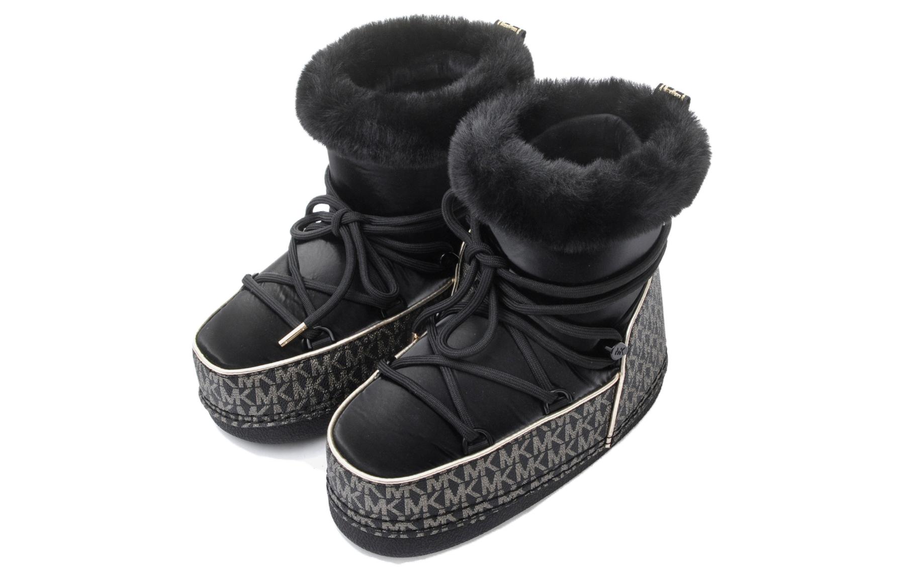 (W) MICHAEL KORS Zelda Boots 'Fashion Thick Sole Black' 圖 5