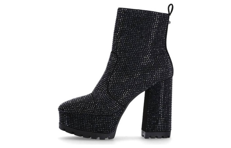 (W) MICHAEL KORS Zip Short Boot 'Simplified Black'