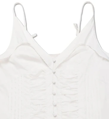 (W) 미치코 런던 코시노 비대칭 프릴 드레스 화이트 ML26SD46WH Lookbook (W) 미치코 런던 코시노 비대칭 프릴 드레스 화이트 ML26SD46WH