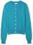 Order (Women) MICHIKO LONDON KOSHINO Essential Round Knit Cardigan Teal Blue ML26SO01BL