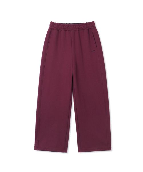 Order (Women) MICHIKO LONDON KOSHINO Fold Waist Sweatpants Burgundy ML26SB13BD