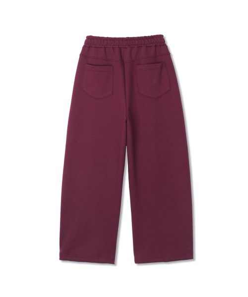 Details for (Women) MICHIKO LONDON KOSHINO Fold Waist Sweatpants Burgundy ML26SB13BD