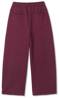 (Women) MICHIKO LONDON KOSHINO Fold Waist Sweatpants Burgundy ML26SB13BD Details for (Women) MICHIKO LONDON KOSHINO Fold Waist Sweatpants Burgundy ML26SB13BD