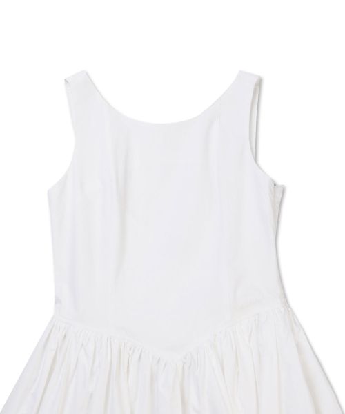 Lookbook (Women) MICHIKO LONDON KOSHINO Hem String Layered Dress Ivory ML26SD03IV