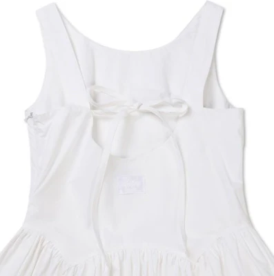 (Women) MICHIKO LONDON KOSHINO Hem String Layered Dress Ivory ML26SD03IV Details for (Women) MICHIKO LONDON KOSHINO Hem String Layered Dress Ivory ML26SD03IV