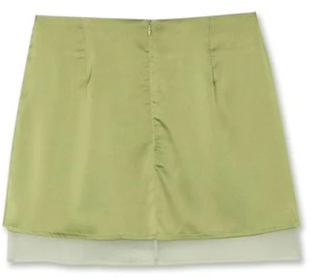 (W) 미치코 런던 코시노 레이어드 새틴 미니스커트 올리브 그린 ML26SB04OL Purchase (W) 미치코 런던 코시노 레이어드 새틴 미니스커트 올리브 그린 ML26SB04OL